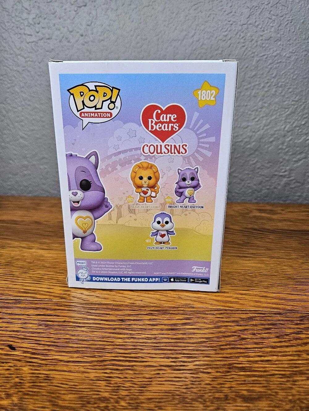 Funko Pop! Care Bear Cousins Bright Heart Raccoon